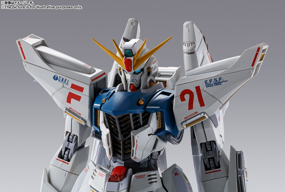 METAL BUILD ガンダムF91 CHRONICLE WHITE Ver.