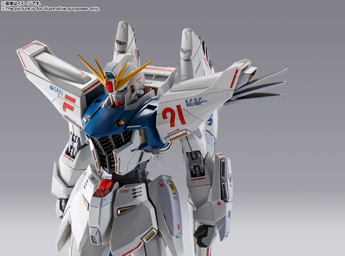 METAL BUILD ガンダムF91 CHRONICLE WHITE Ver.