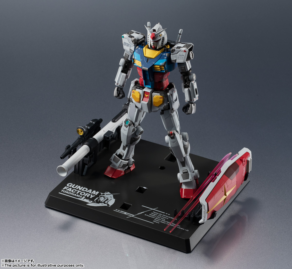 超合金&nbsp;超合金×GUNDAM FACTORY YOKOHAMA RX-78F00 GUNDAM