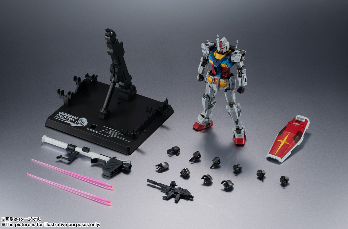 超合金&nbsp;超合金×GUNDAM FACTORY YOKOHAMA RX-78F00 GUNDAM