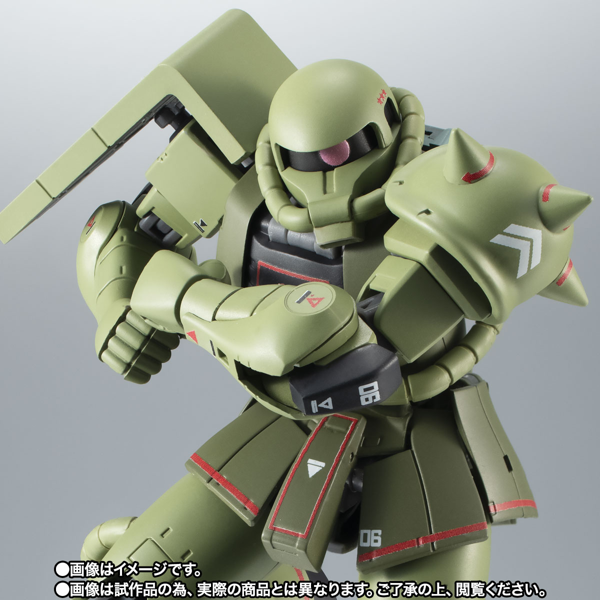 ROBOT魂&nbsp;＜SIDE MS＞ MS-06 量産型ザク ver. A.N.I.M.E. ～リアルマーキング～【TNT限定品オンライン特別販売】