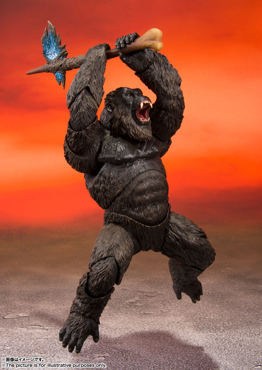 S.H.MonsterArts KONG FROM GODZILLA VS. KONG(2021)