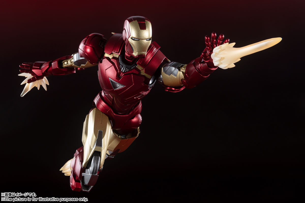 S.H.Figuarts アイアンマン マーク6 -《BATTLE DAMAGE》 EDITION-(アベンジャーズ)