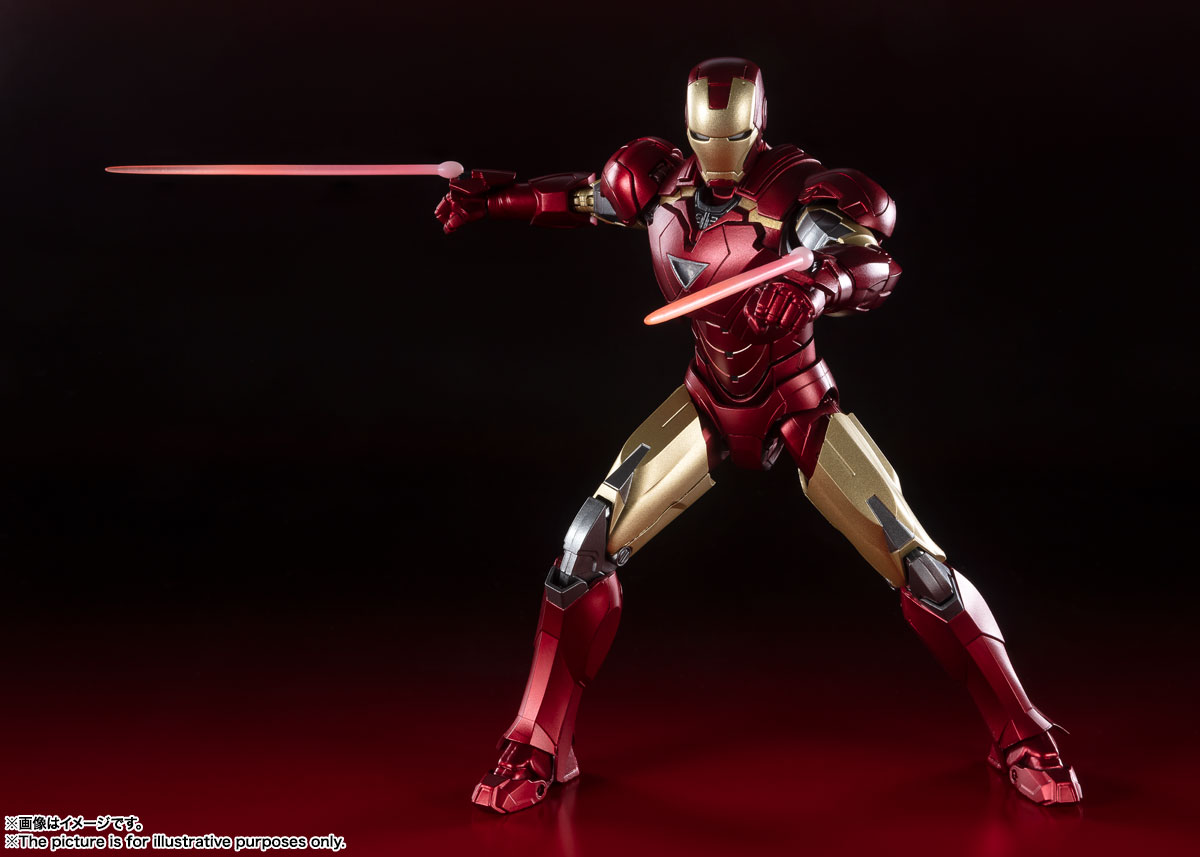S.H.Figuarts アイアンマン マーク6 -《BATTLE DAMAGE》 EDITION-(アベンジャーズ)