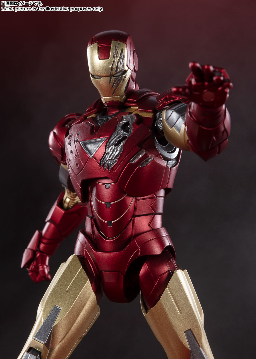 S.H.Figuarts アイアンマン マーク6 -《BATTLE DAMAGE》 EDITION-(アベンジャーズ)