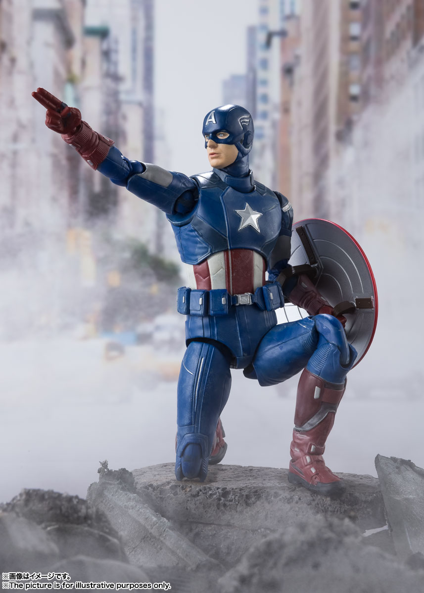 S.H.Figuarts キャプテン・アメリカ -《AVENGERS ASSEMBLE》 EDITION‐(アベンジャーズ)