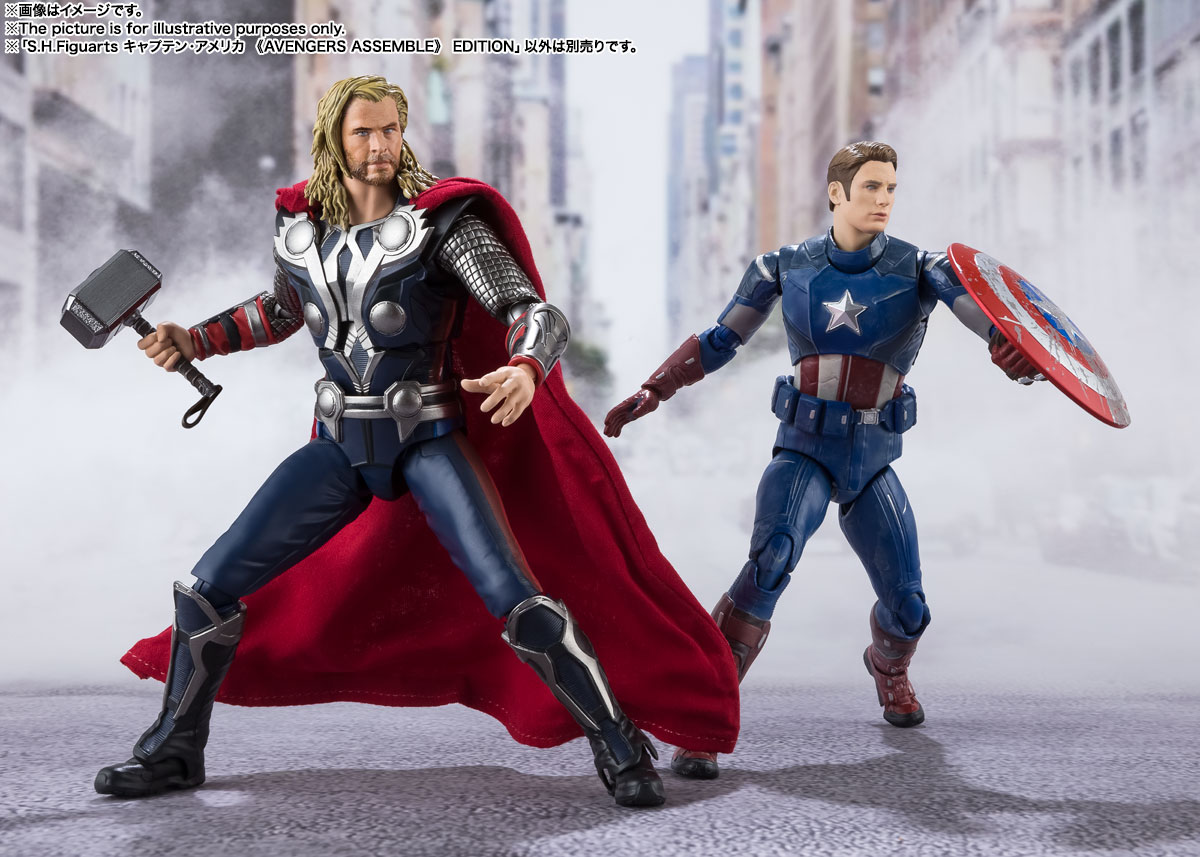S.H.Figuarts キャプテン・アメリカ -《AVENGERS ASSEMBLE》 EDITION‐(アベンジャーズ)