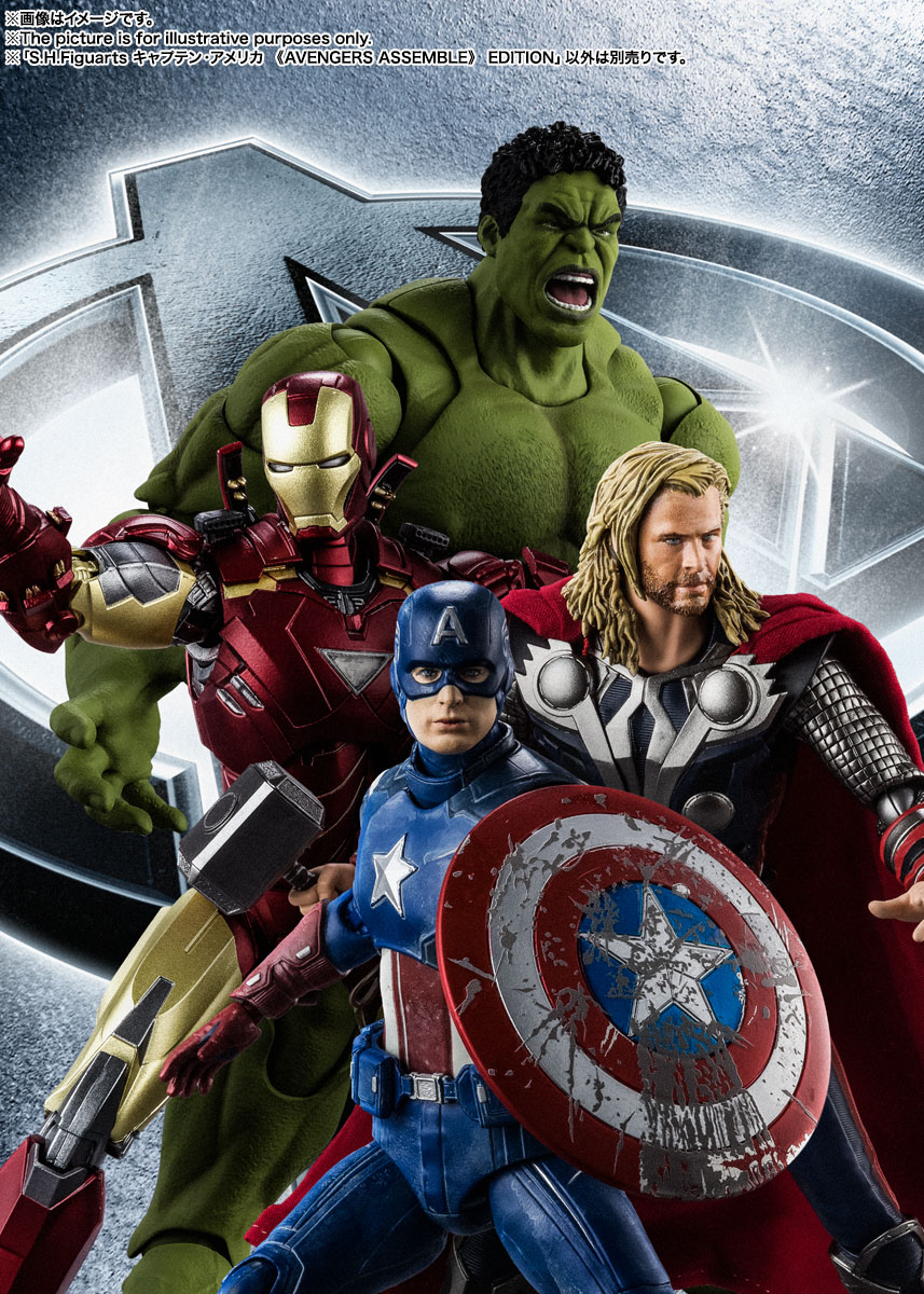 S.H.Figuarts キャプテン・アメリカ -《AVENGERS ASSEMBLE》 EDITION‐(アベンジャーズ)