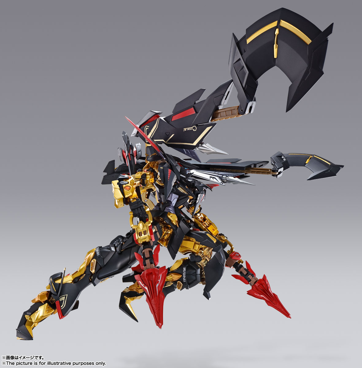 METAL BUILD&nbsp;ガンダムアストレイゴールドフレーム天ミナ （天空の皇女Ver.）