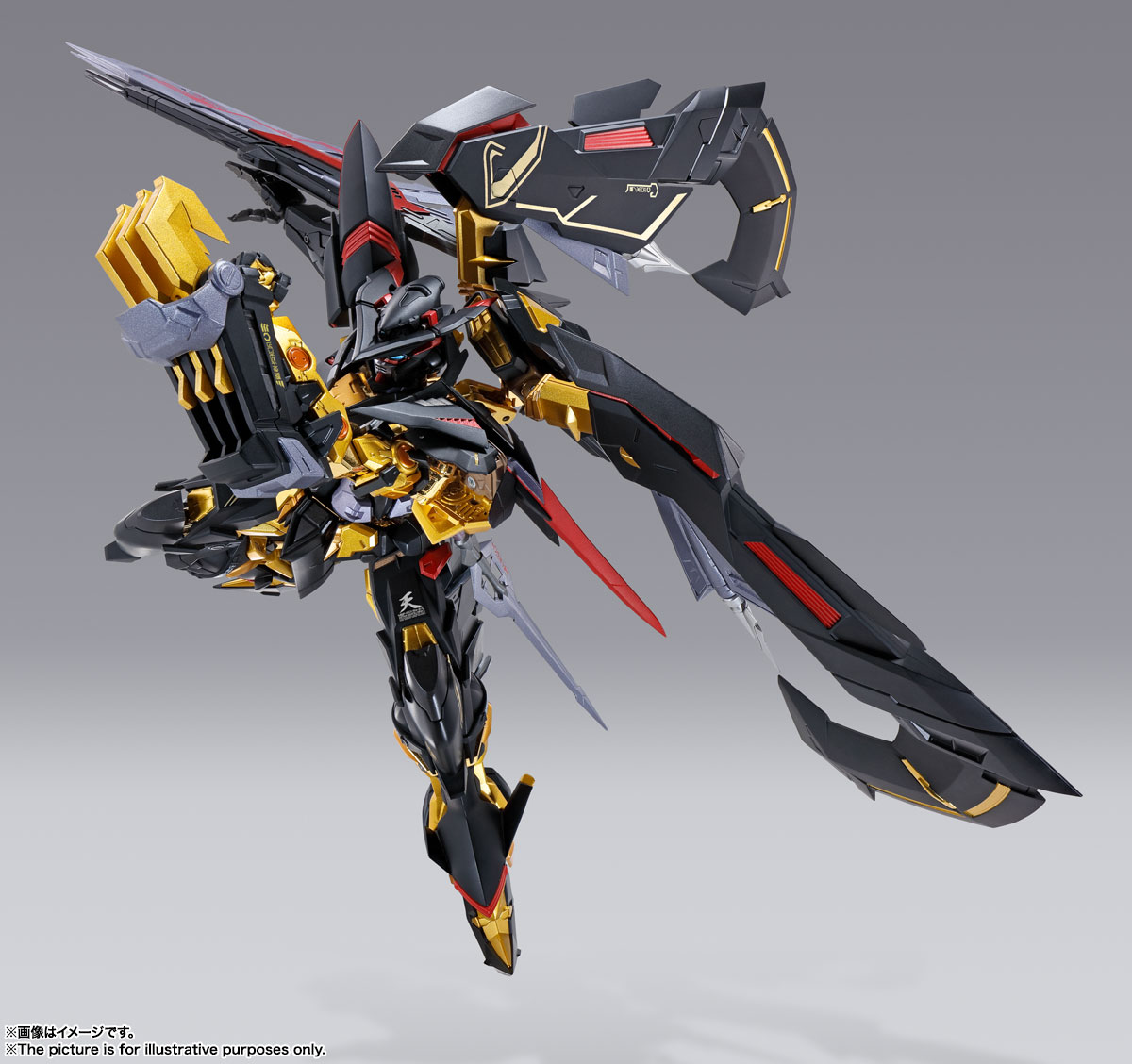 METAL BUILD&nbsp;ガンダムアストレイゴールドフレーム天ミナ （天空の皇女Ver.）