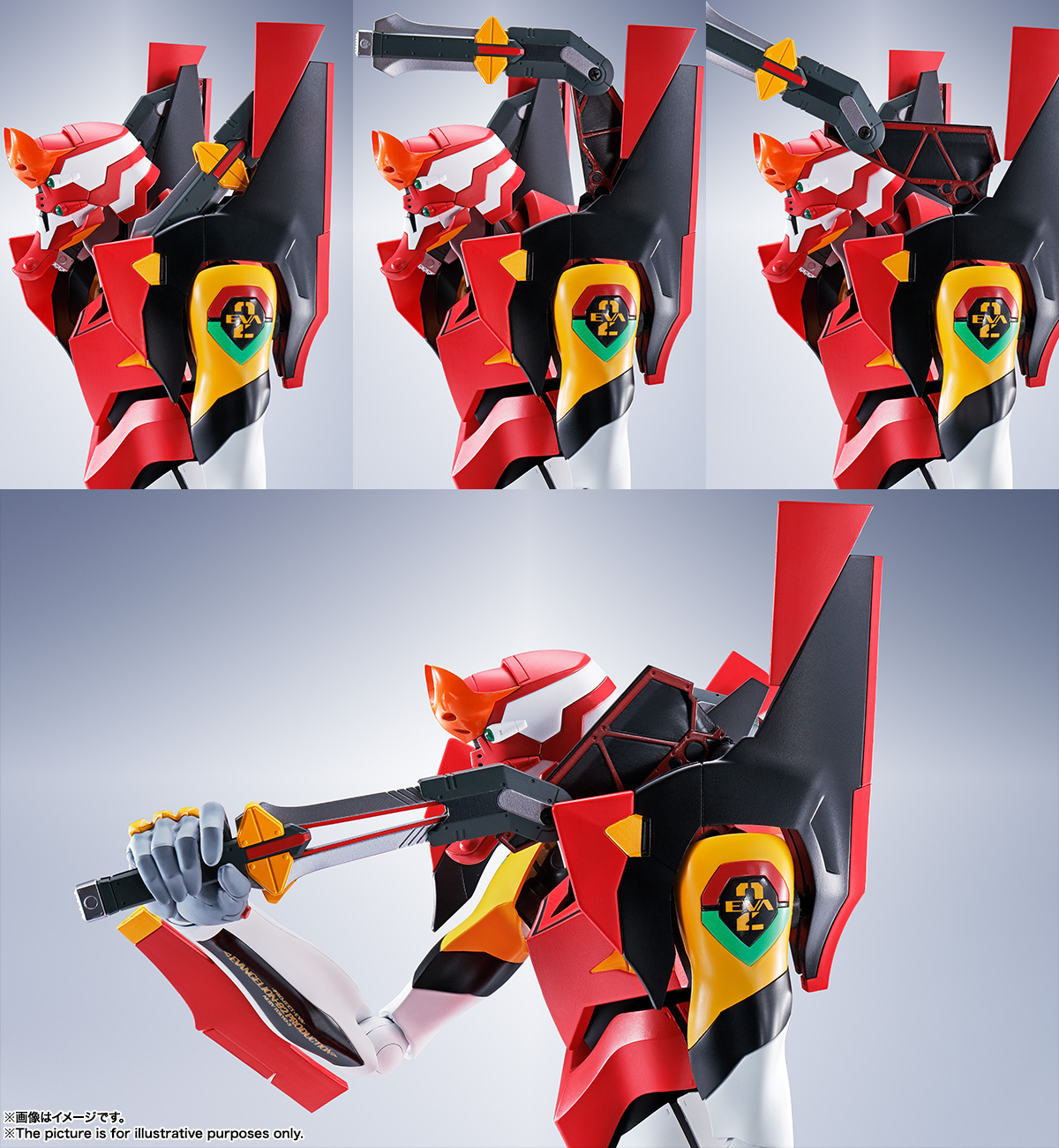 DYNACTION&nbsp;汎用ヒト型決戦兵器 人造人間エヴァンゲリオン2号機