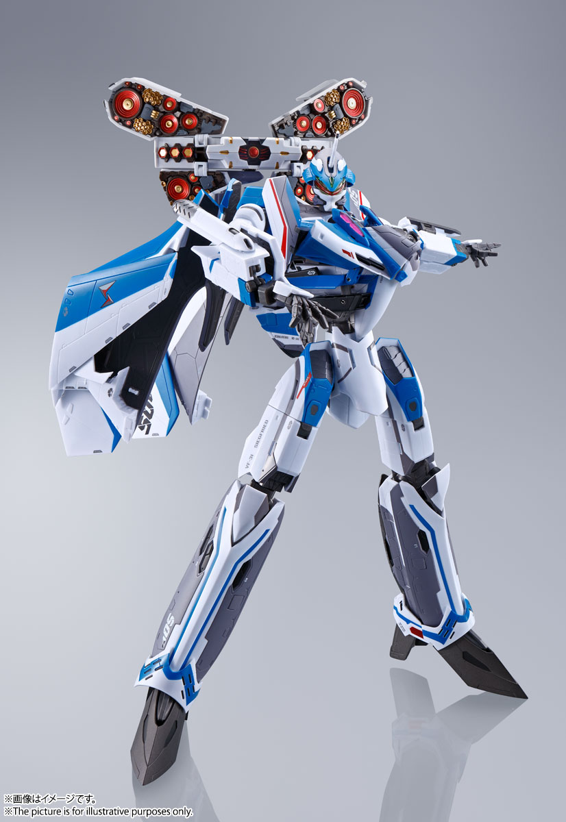 DX超合金 劇場版VF-31Jジークフリード(ハヤテ・インメルマン機)【フォールドプロジェクションユニット装備】