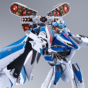 DX超合金&nbsp;劇場版VF-31Jジークフリード（ハヤテ・インメルマン機）【フォールドプロジェクションユニット装備】