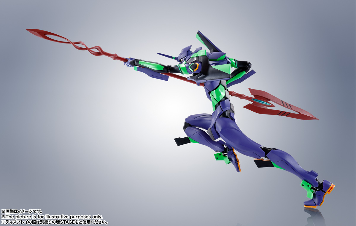 ROBOT魂 <SIDE EVA> エヴァンゲリオン初号機+カシウスの槍(リニューアルカラーエディション)