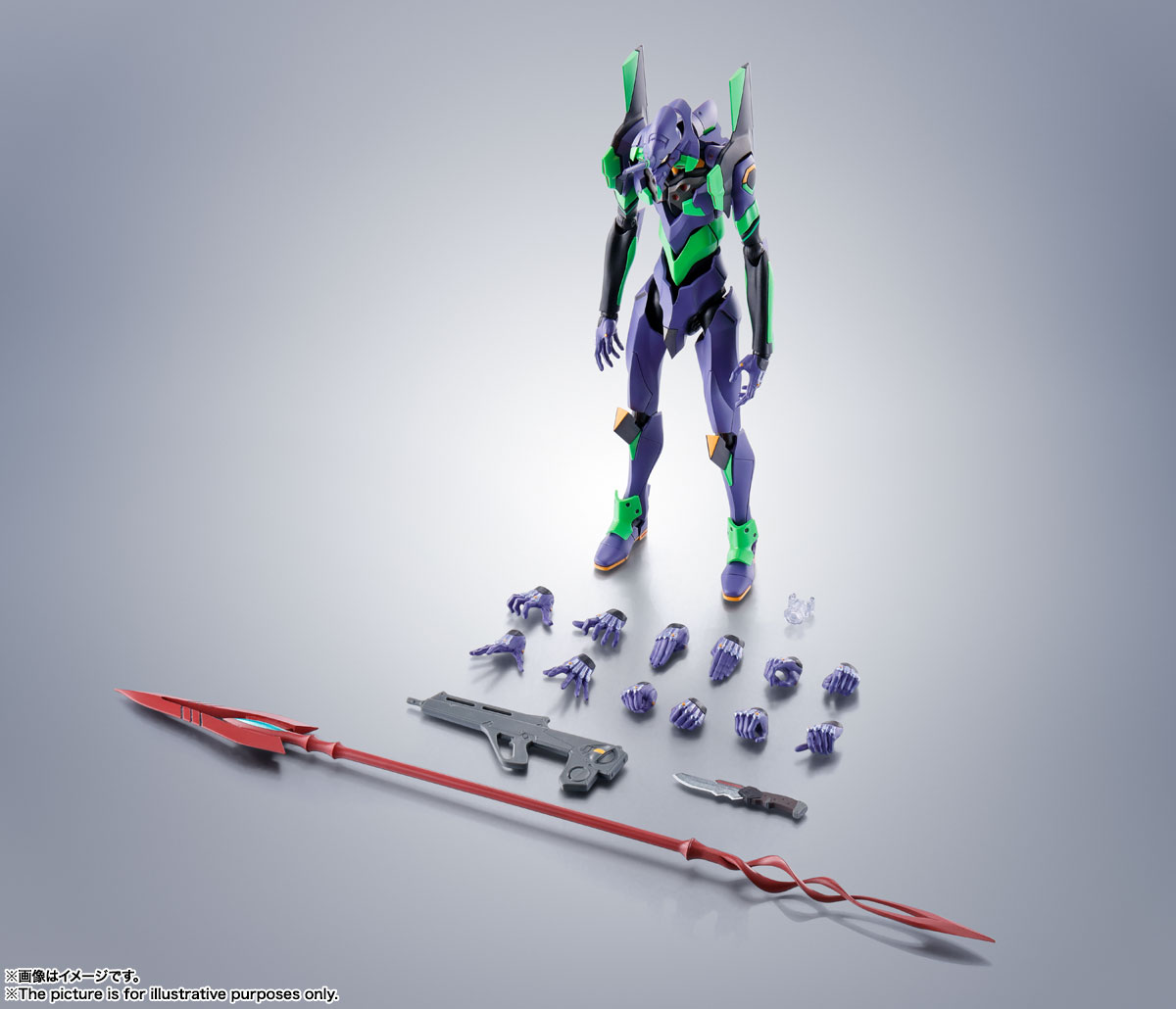 ROBOT魂 <SIDE EVA> エヴァンゲリオン初号機+カシウスの槍(リニューアルカラーエディション)