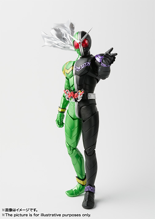 S.H.Figuarts(真骨彫製法) 仮面ライダーW サイクロンジョーカー