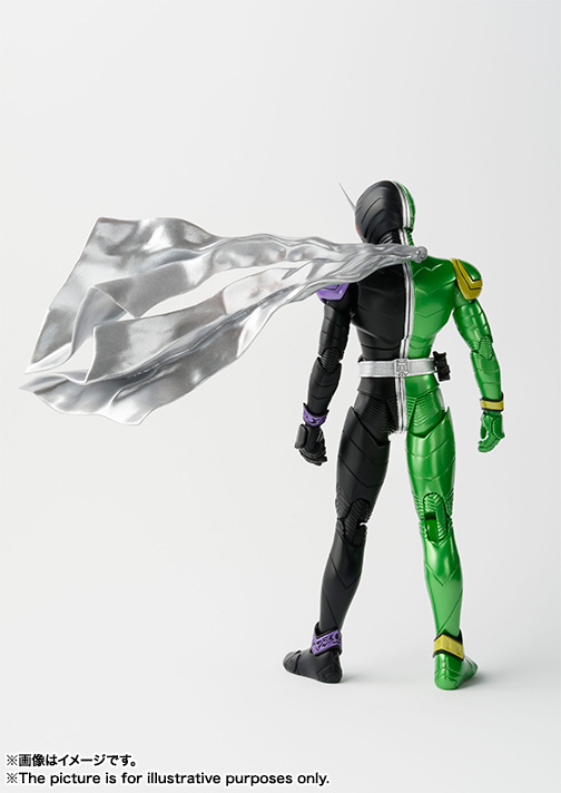 S.H.Figuarts(真骨彫製法) 仮面ライダーW サイクロンジョーカー
