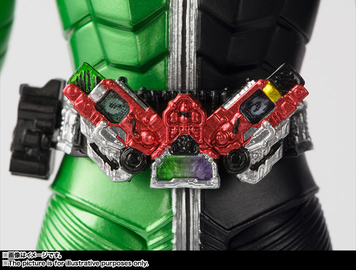 S.H.Figuarts(真骨彫製法) 仮面ライダーW サイクロンジョーカー