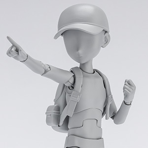 S.H.Figuarts&nbsp;ボディくん -杉森建- Edition DX SET (Gray Color Ver.)