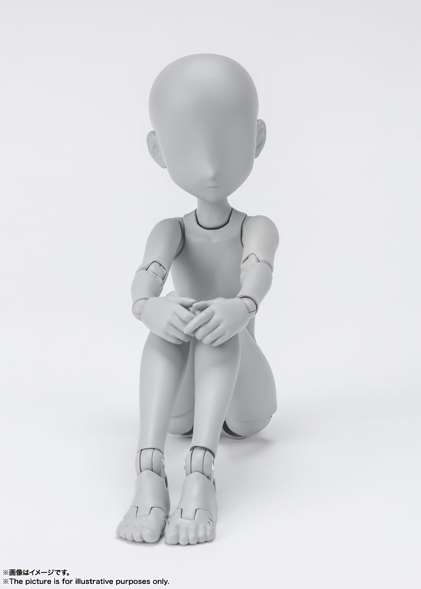 S.H.Figuarts ボディちゃん -杉森建- Edition DX SET (Gray Color Ver.)