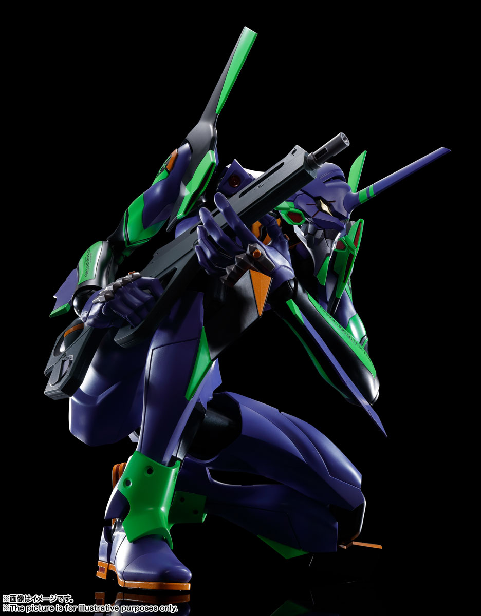DYNACTION 汎用ヒト型決戦兵器人造人間エヴァンゲリオン初号機+カシウスの槍(リニューアルカラーエディション)
