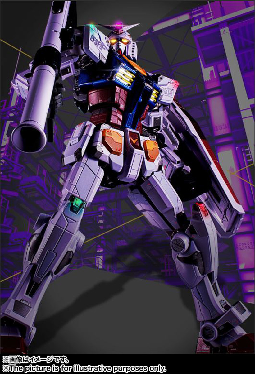超合金 超合金×GUNDAM FACTORY YOKOHAMA RX-78F00 GUNDAM ‐Night illuminated ver.-