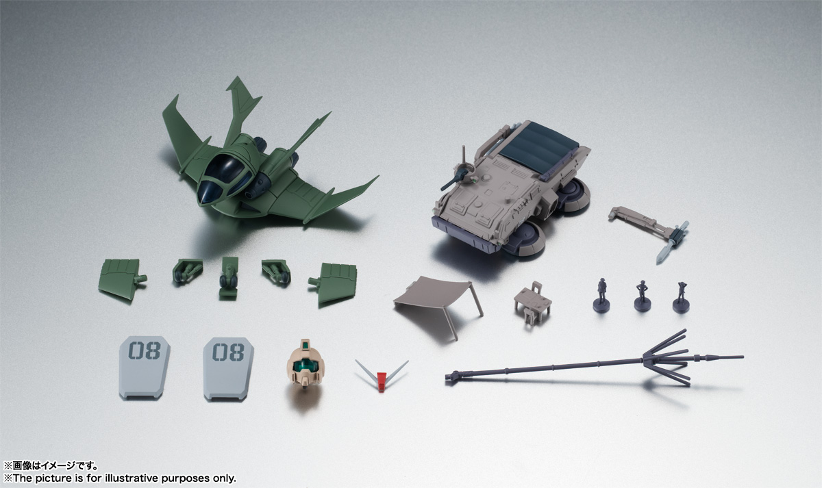 ROBOT魂 <SIDE MS> 第08MS小隊オプションパーツセット02 ver. A.N.I.M.E.