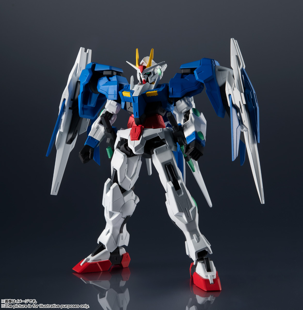 GUNDAM UNIVERSE GN-0000+GNR-010 00 RAISER