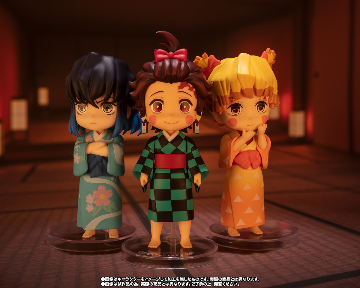Figuarts mini 炭子・善子・猪子 -遊郭編セット-