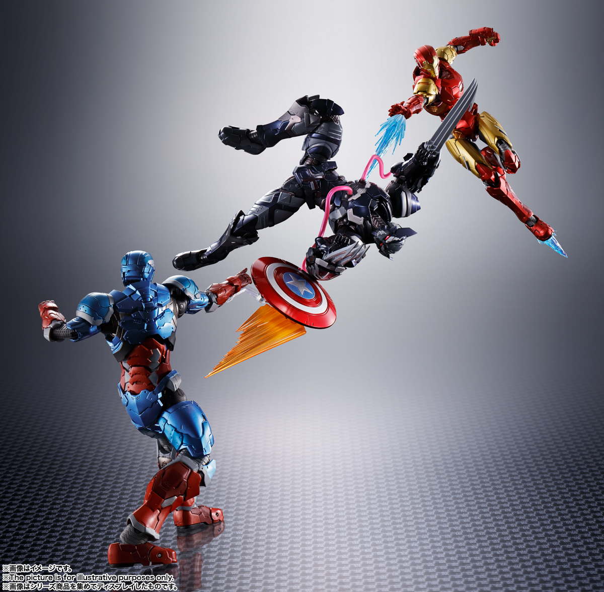 S.H.Figuarts&nbsp;ヴェノム シンビオート ウルヴァリン(テック・オン・アベンジャーズ)