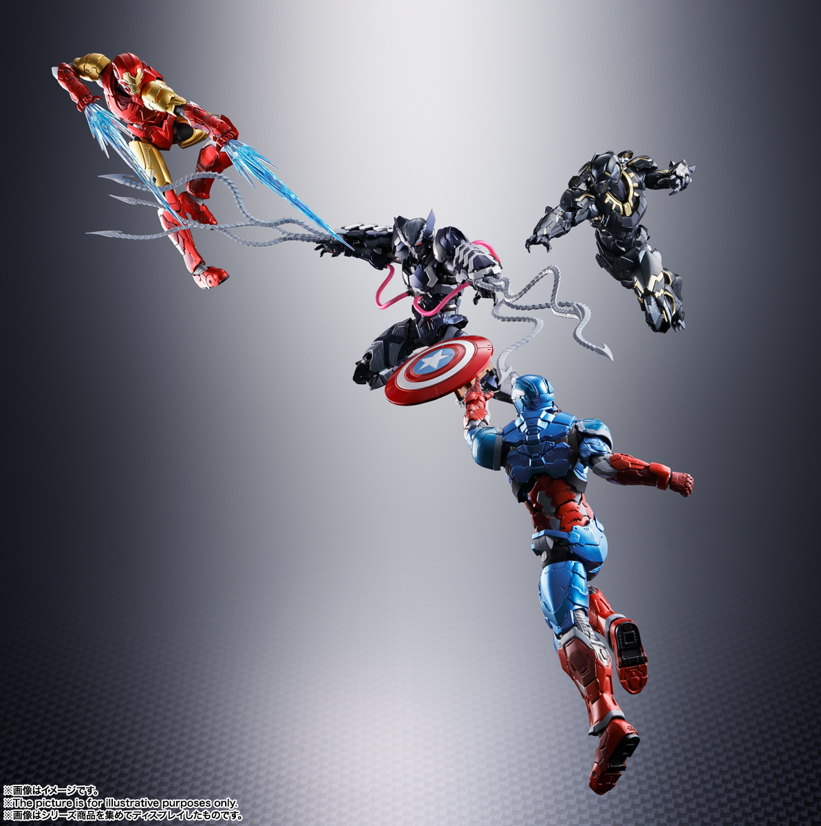 S.H.Figuarts&nbsp;ヴェノム シンビオート ウルヴァリン(テック・オン・アベンジャーズ)
