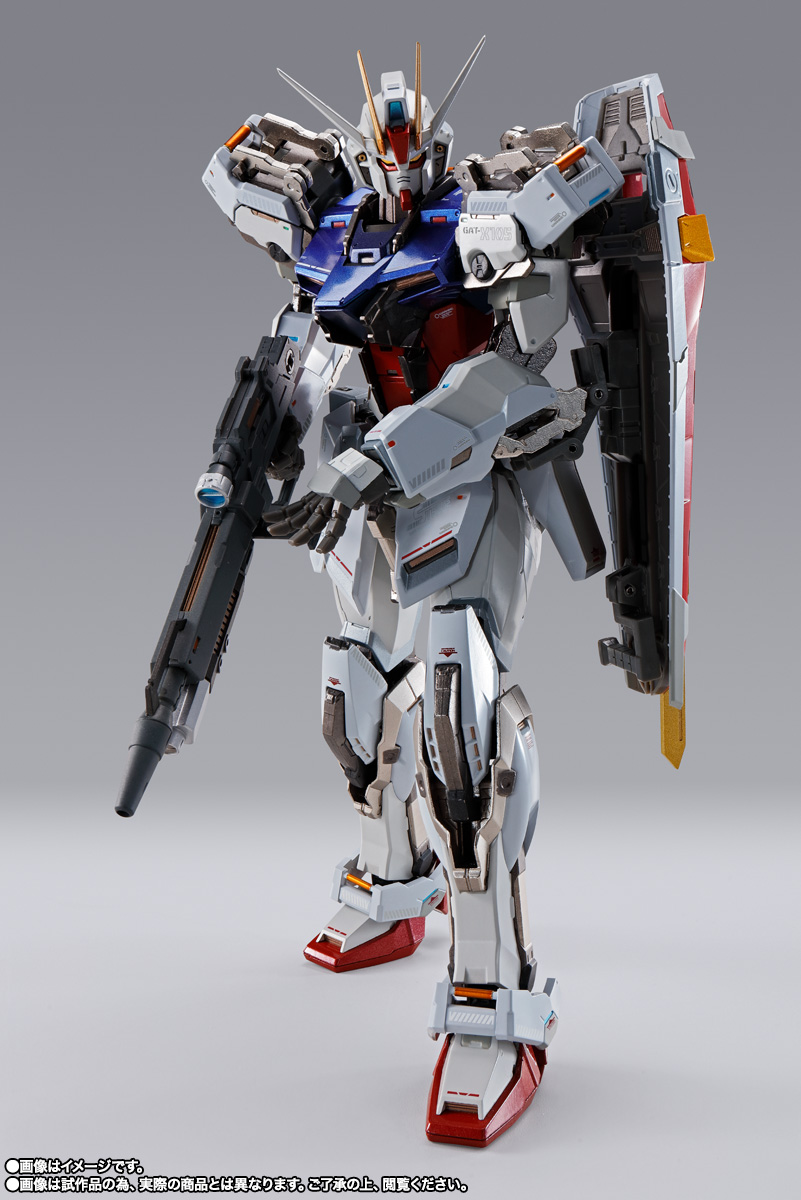 METAL BUILD ストライクガンダム -ヘリオポリス ロールアウト Ver. -