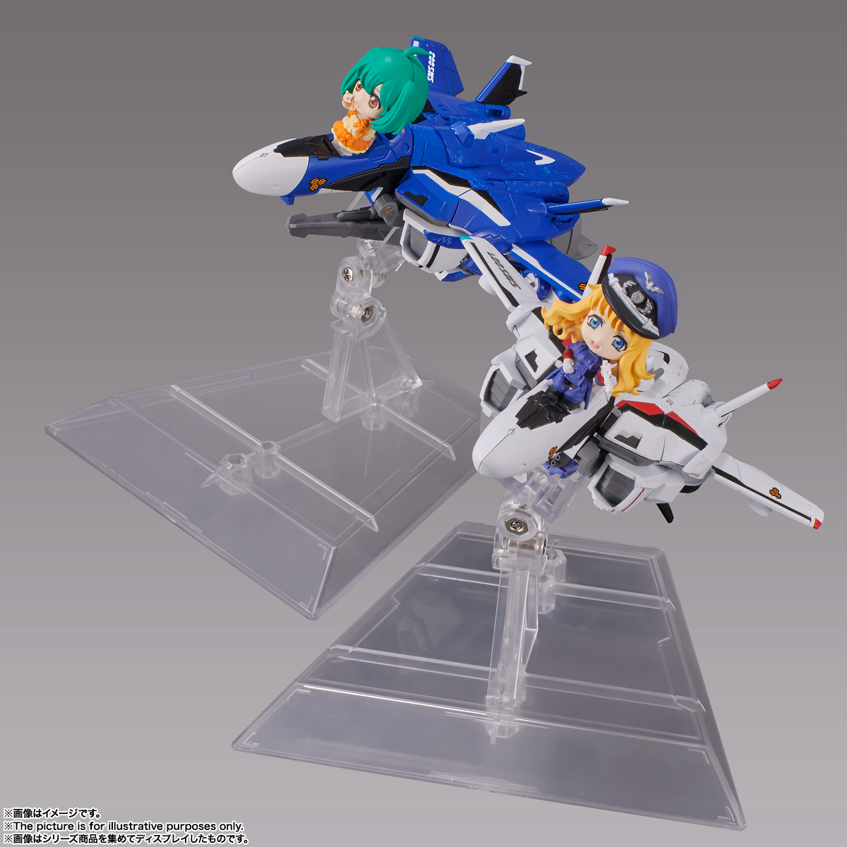 TINY SESSION&nbsp;VF-25G メサイアバルキリー(ミシェル機) with ランカ