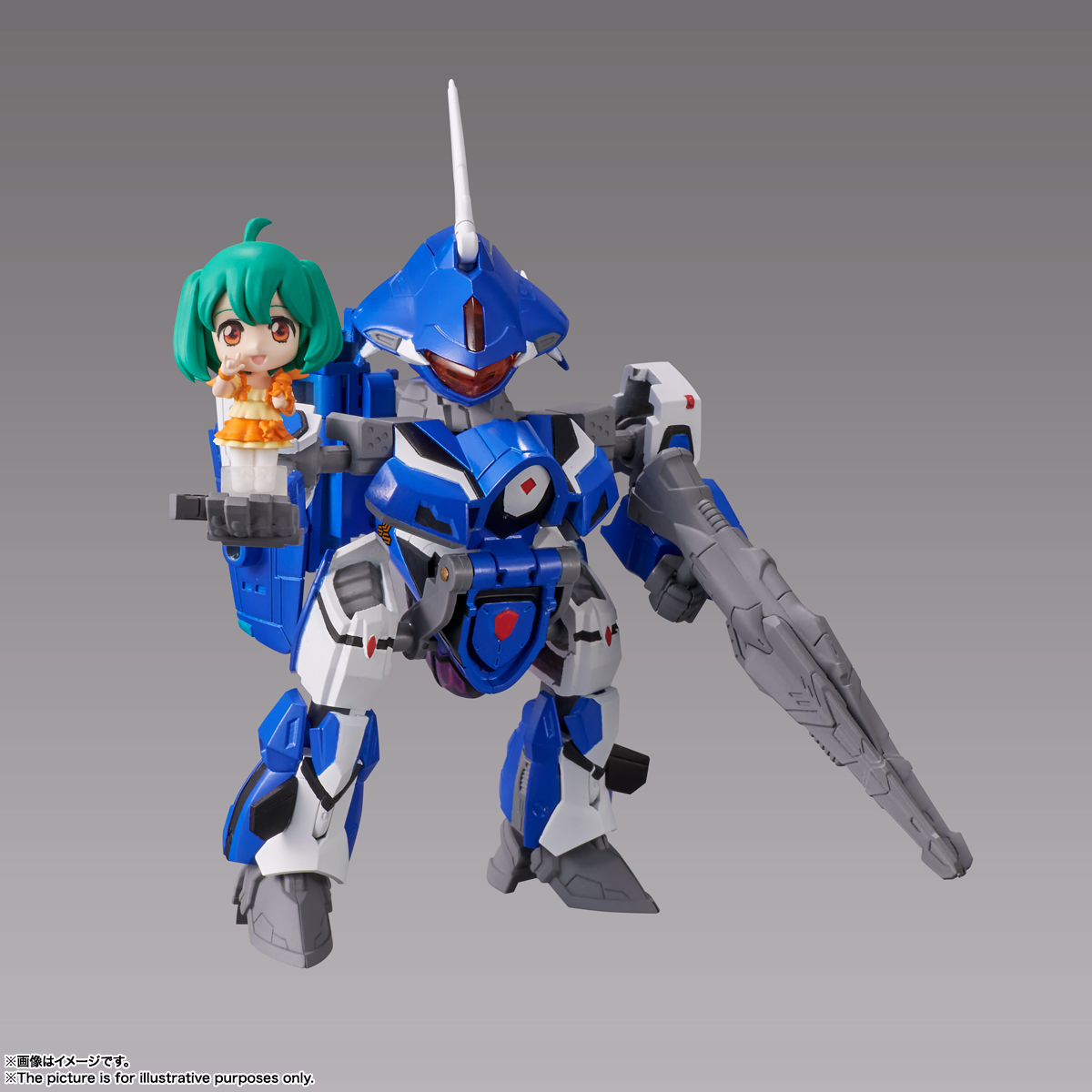 TINY SESSION&nbsp;VF-25G メサイアバルキリー(ミシェル機) with ランカ