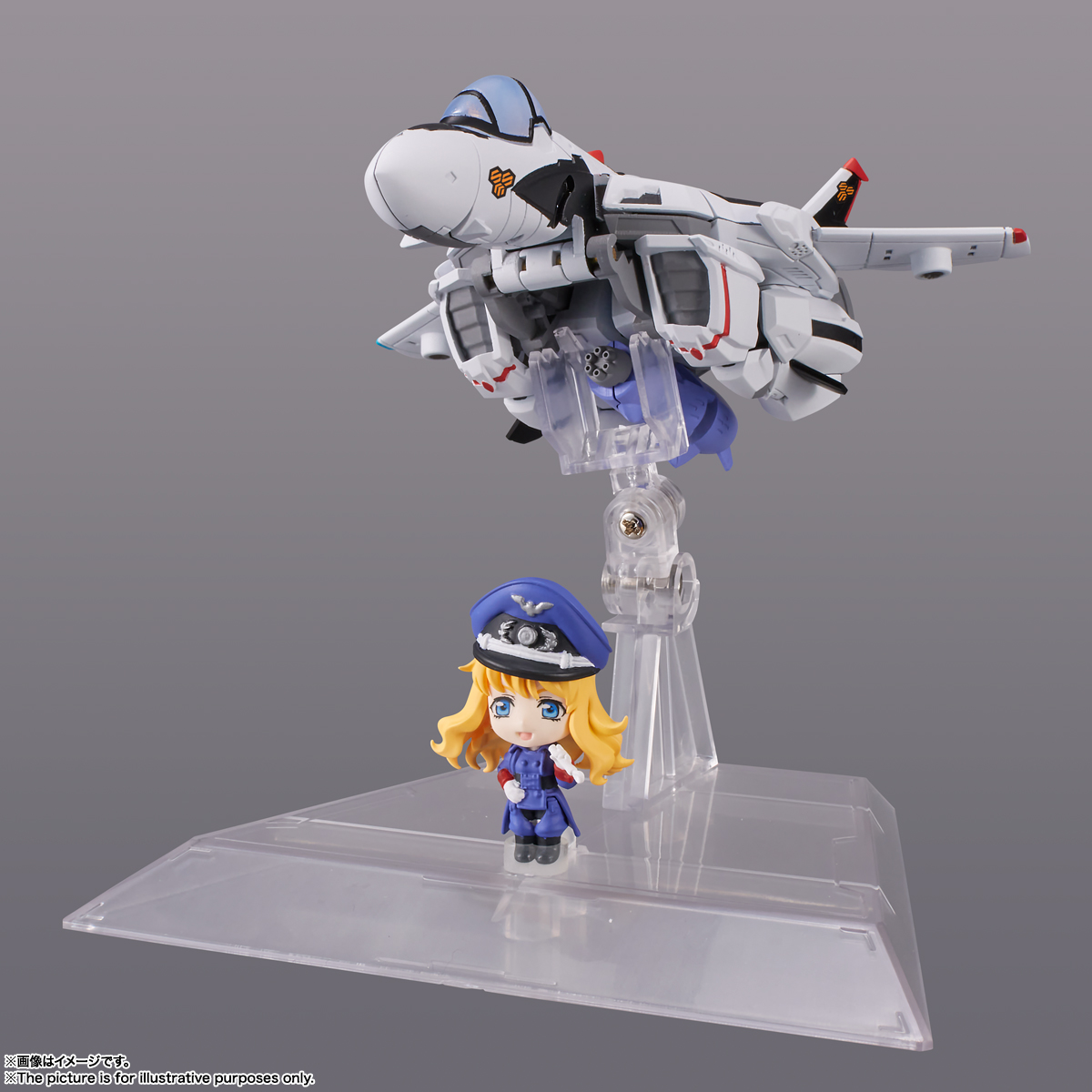 TINY SESSION&nbsp;VF-25F メサイアバルキリー(アルト機) with シェリル