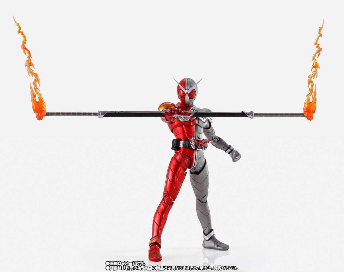 S.H.Figuarts（真骨彫製法）&nbsp;「風都探偵」下巻 仮面ライダーW ヒートメタル（風都探偵アニメ化記念）付属版 コレクターズパック