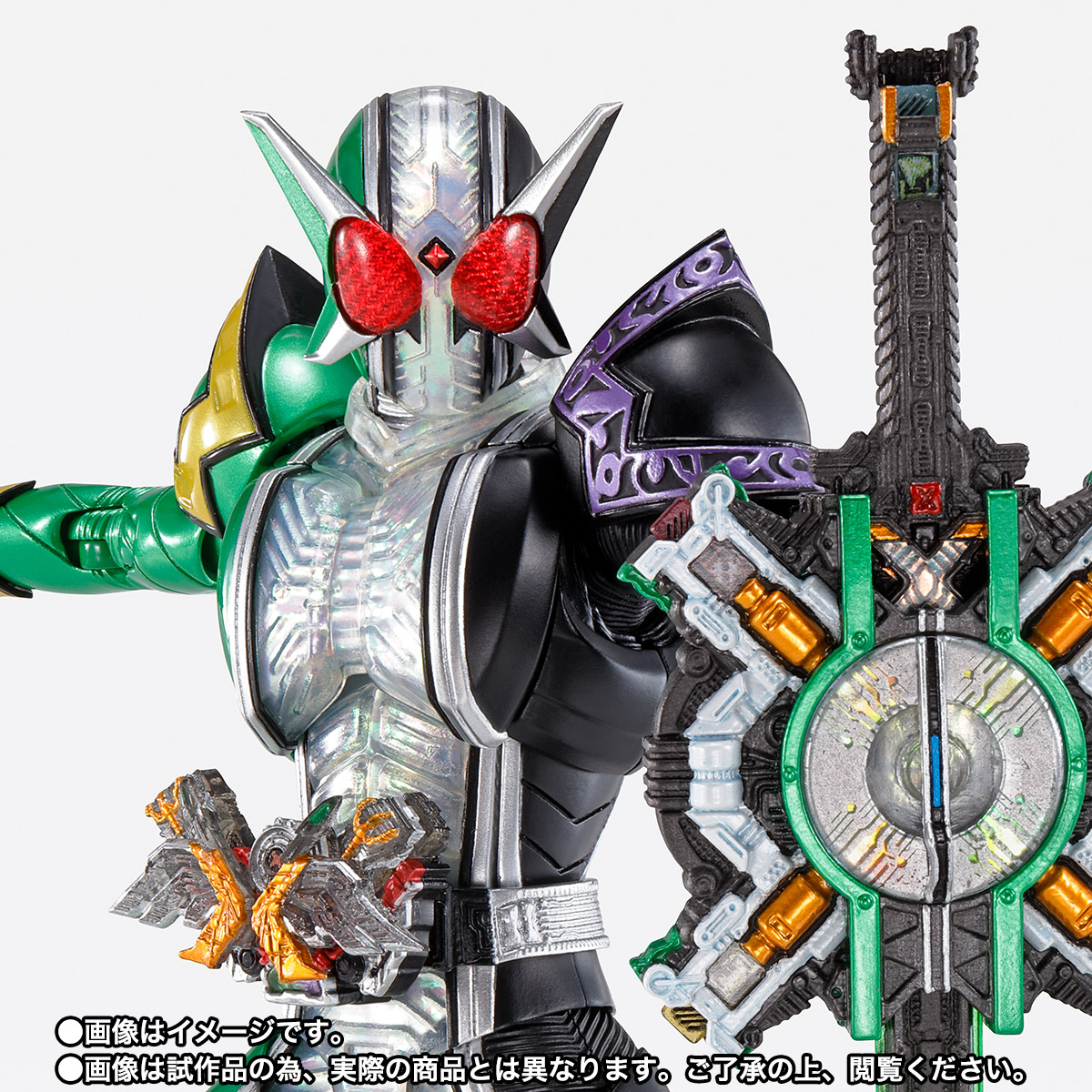 S.H.Figuarts(真骨彫製法) 仮面ライダーW サイクロンジョーカーエクストリーム