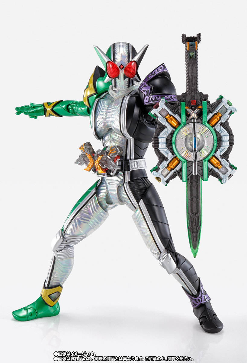 S.H.Figuarts(真骨彫製法) 仮面ライダーW サイクロンジョーカーエクストリーム