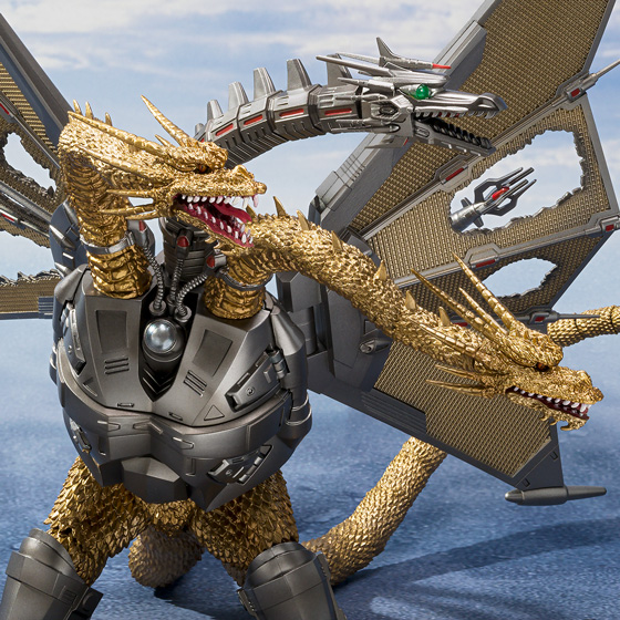 S.H.MonsterArts&nbsp;メカキングギドラ 新宿決戦 Special Set
