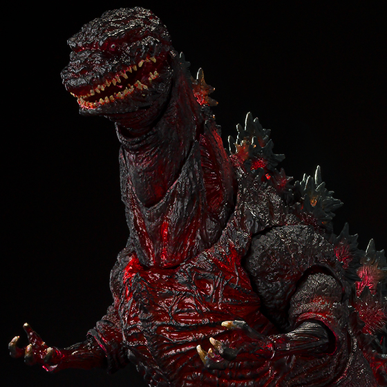 S.H.MonsterArts&nbsp;ゴジラ (2016) 第4形態 夜間戦闘Ver.