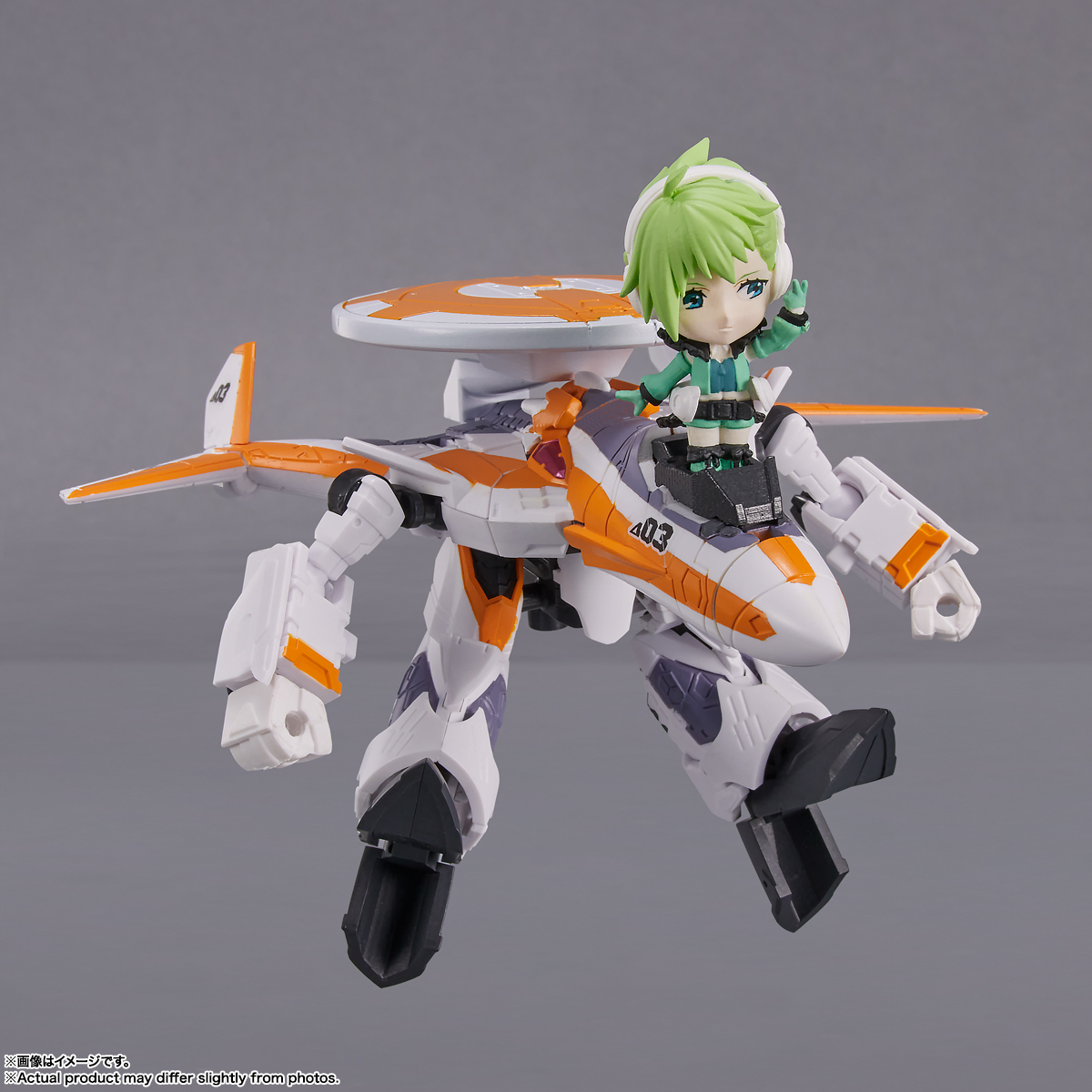 TINY SESSION VF-31E ジークフリード (チャック・マスタング機) with レイナ・プラウラー