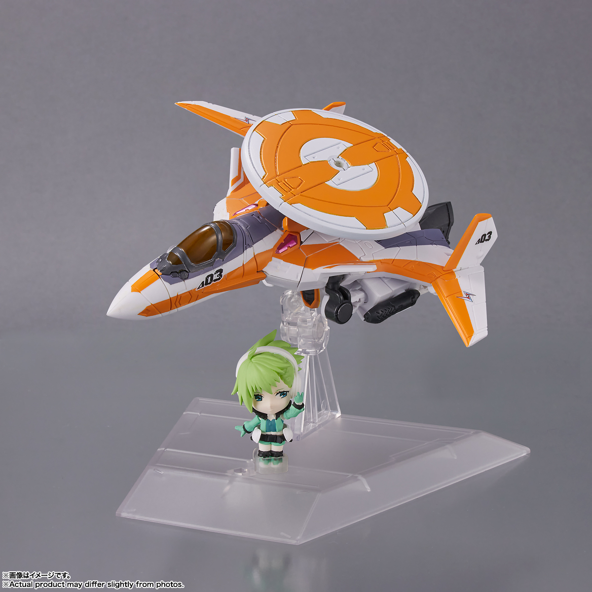 TINY SESSION VF-31E ジークフリード (チャック・マスタング機) with レイナ・プラウラー