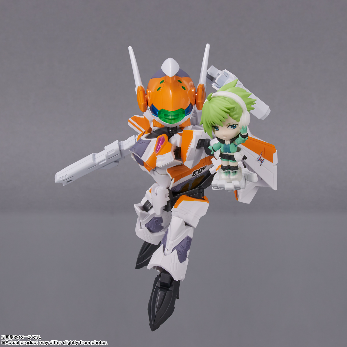 TINY SESSION VF-31E ジークフリード (チャック・マスタング機) with レイナ・プラウラー
