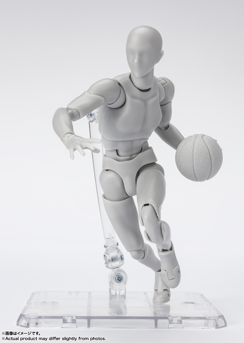 S.H.Figuarts ボディくん -スポーツ- Edition DX SET (Gray Color Ver.)