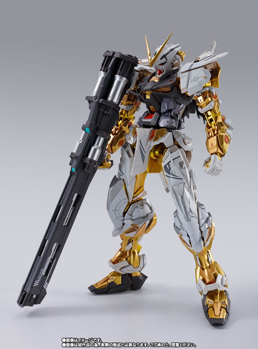METAL BUILD&nbsp;ガンダムアストレイ ゴールドフレーム（オルタナティブストライク Ver.）