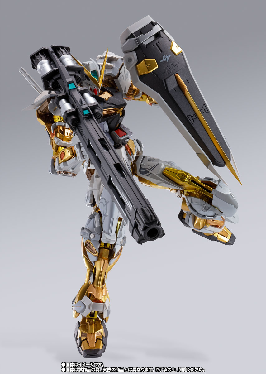 METAL BUILD&nbsp;ガンダムアストレイ ゴールドフレーム（オルタナティブストライク Ver.）