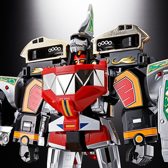 超合金魂&nbsp;GX-72 大獣神 ＆ GX-78 ドラゴンシーザー 獣帝大獣神
