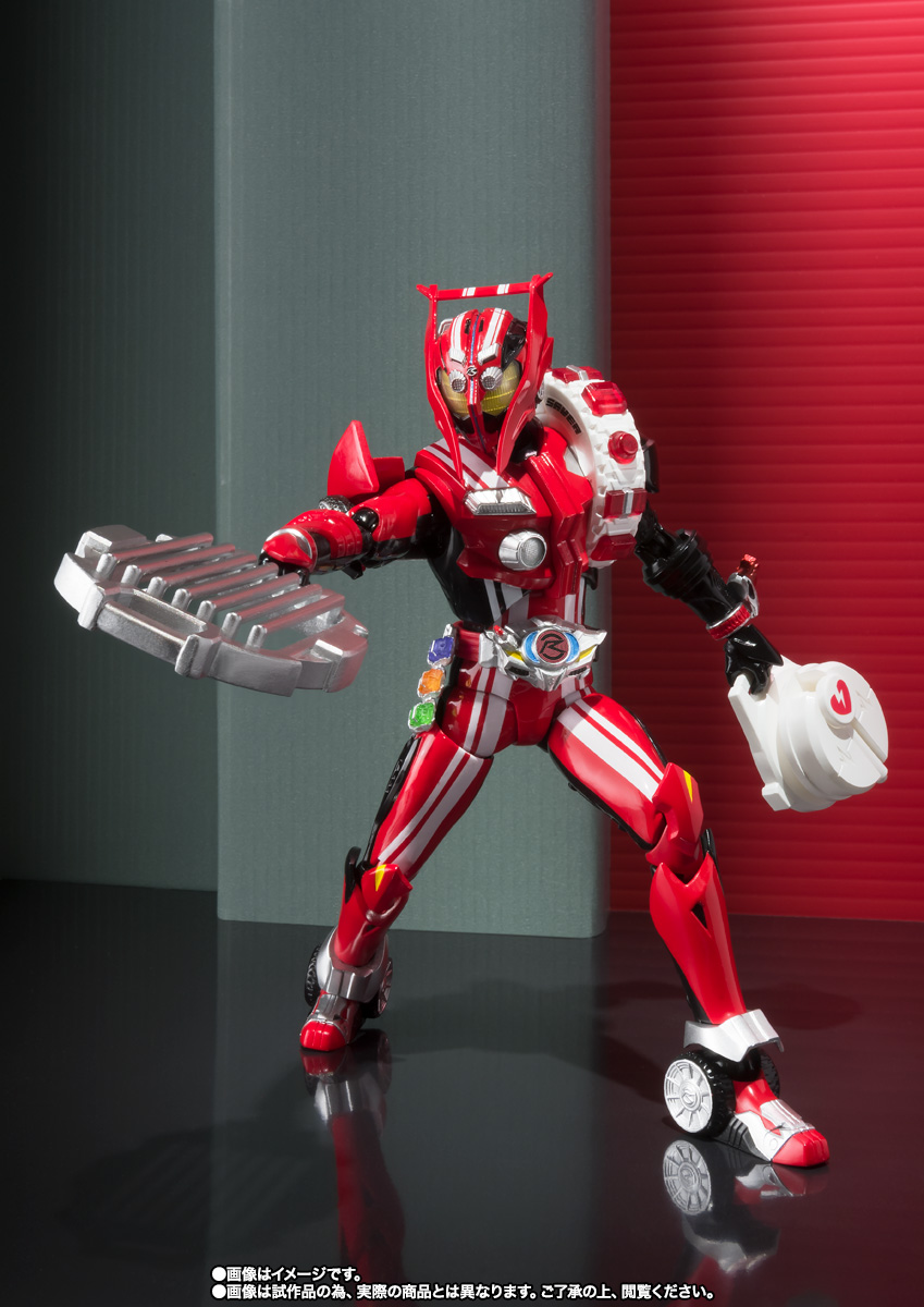 S.H.Figuarts&nbsp;仮面ライダードライブ タイプトライドロン タイヤカキマゼールセット -S.H.Figuarts 15th anniversary Ver.-【抽選販売】