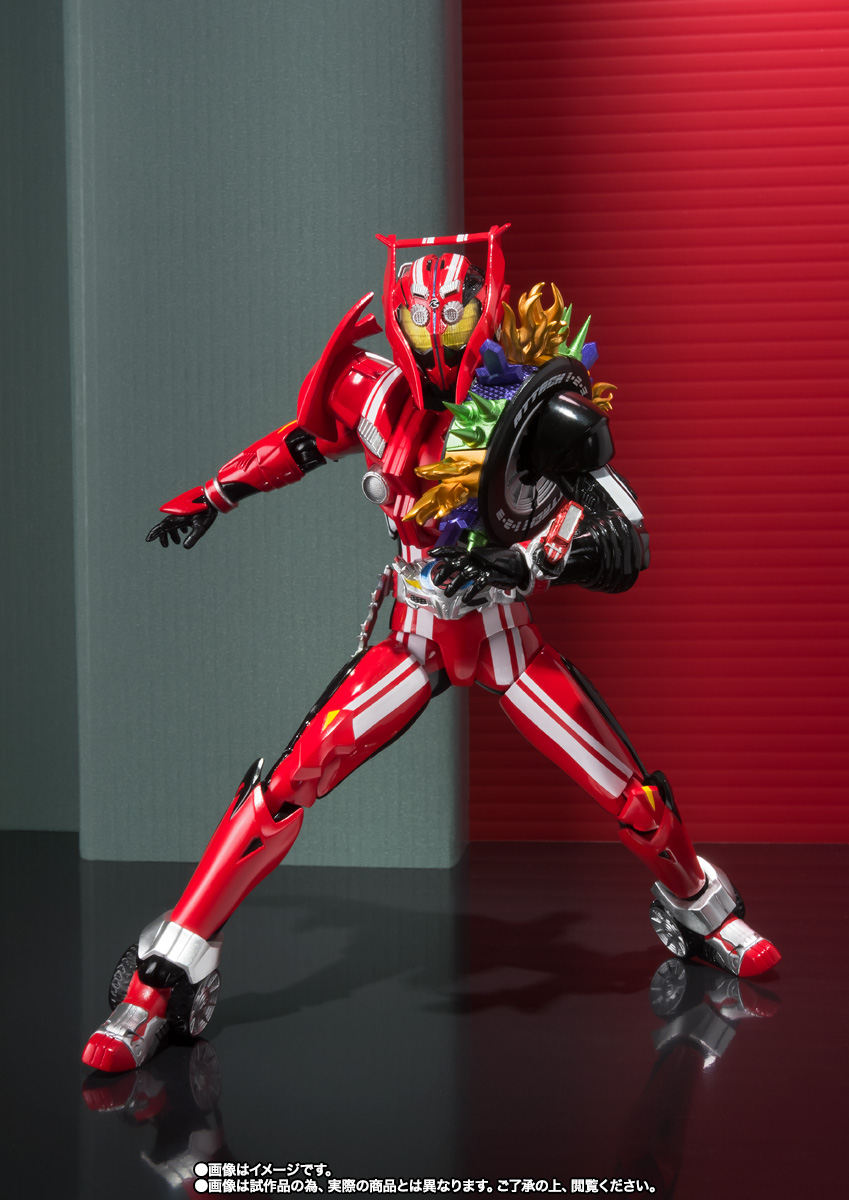 S.H.Figuarts&nbsp;仮面ライダードライブ タイプトライドロン タイヤカキマゼールセット -S.H.Figuarts 15th anniversary Ver.-【抽選販売】