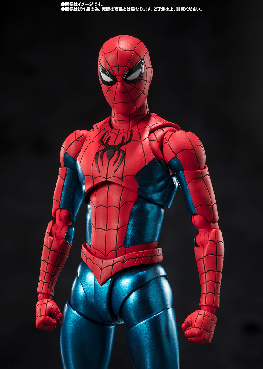 S.H.Figuarts&nbsp;スパイダーマン ［ニューレッド&ブルースーツ］ （スパイダーマン：ノー・ウェイ・ホーム）